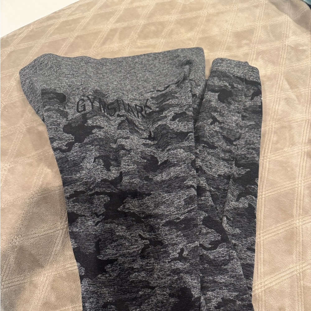 Gray Camo Leggings